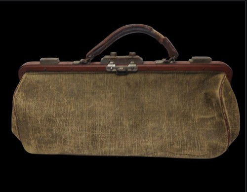 Alte tasche arzttasche - alte,