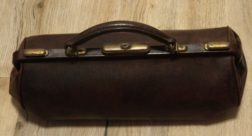 Arzttasche leder antik - leder,, antik,