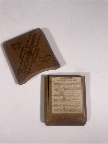 Kleine taschenapotheke 1900 - taschenapotheke,