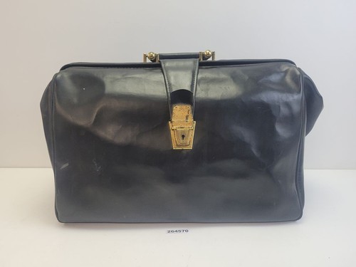 Arzttasche leder metall - leder,