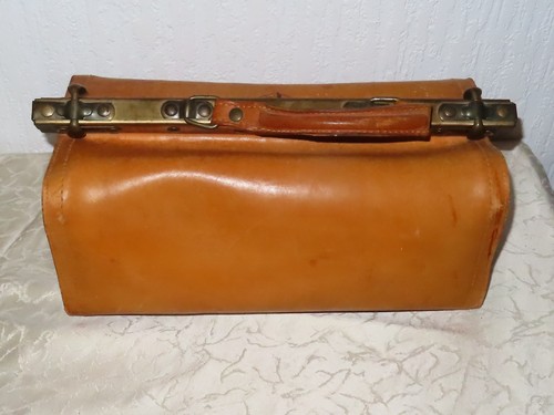 Antiker lederkoffer helles - lederkoffer,
