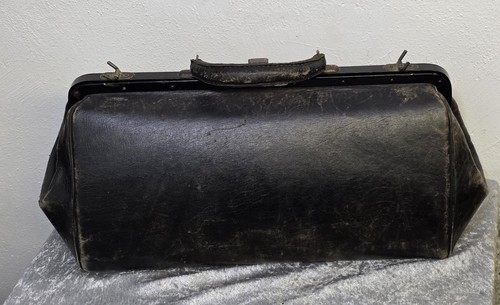 Antike arzttasche ledertasche - arzttasche,
