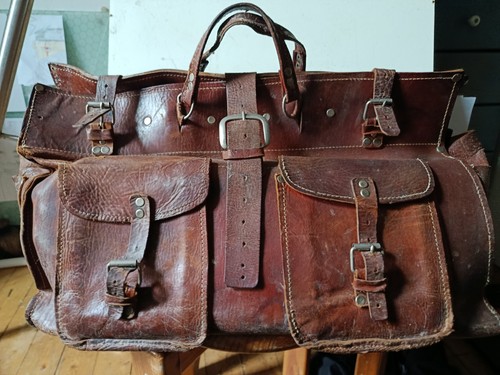 Historische leder arzttasche - historische,