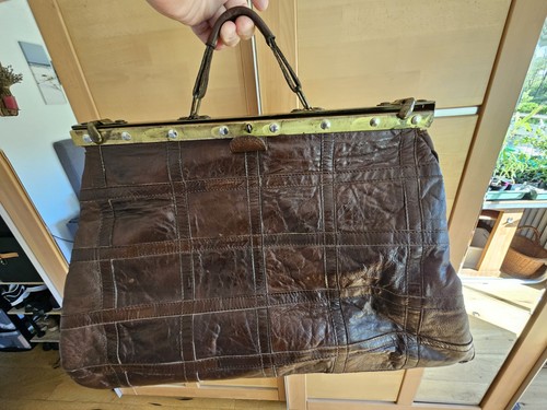 Arzttasche vintage unikat xxl - vintage,