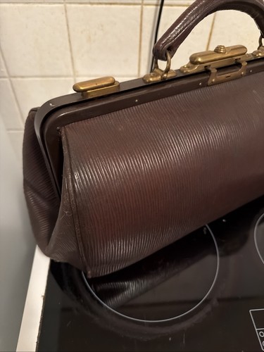 Antike kleine alte arzttasche - kleine,